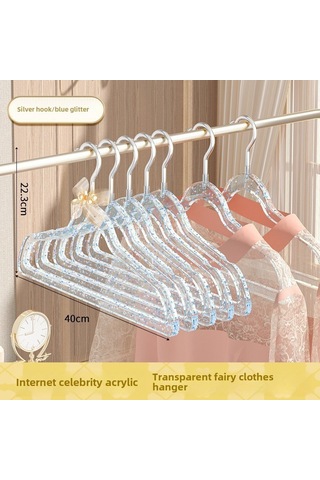 Gümüş Kanca/mavi Sim Askı, Akrilik, Sevimli, Dikişsiz, Şeffaf Gümüş