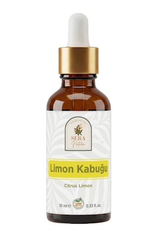 Limon Kabuğu Uçucu Yağı 10 Ml %100 Saf, Ferahlatıcı Ve Canlandırıcı Etki 10 ML