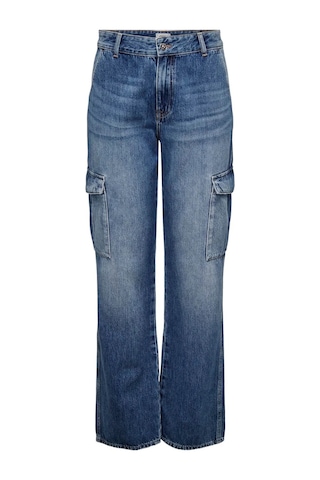 Only Onljune High Waisted Kadın Denim Pantolon 15315740 Mavi