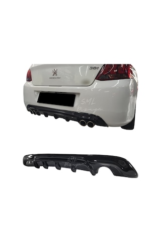 Peugeot 301 Difüzör (Plastik) Peugeot 301 Arka-Tampon-Difizör-Ek