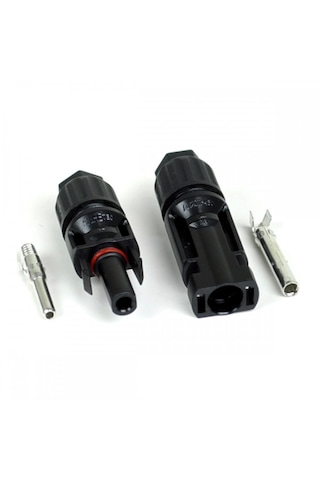 Mc4 Soketli 10m+10m 20 Metre 6mm Güneş Paneli Hazır Solar Kablo + MC4