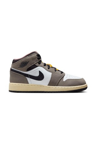 Air Jordan 1 Mid Se 'cave Stone' Gs Basketbol Ayakkabısı Hq2014-100 Çok Renkli