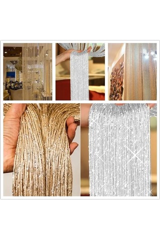 Tenfowee Mavi Zengin Tonlu Perde, 200x100 Cm, Ev Dekorasyonu, Kapı/pencere Arka Planı, 3d Etki, Poliester