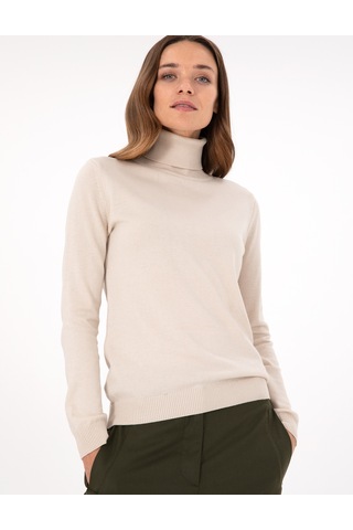 Pierre Cardin Kadın Bej Kazak /triko 50300786-vr011 Bej