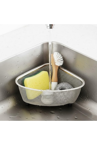 Lexroo Paslanmaz Çelik Ayaklı Lavabo İçi Çöp Süzgeci Standart