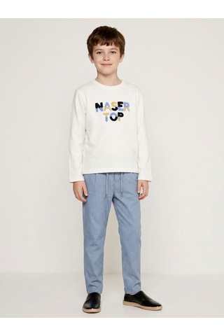 Xo Kids Erkek Çocuk 3lü Alt Üst Takım 6-9 Yaş 13216 Mavi
