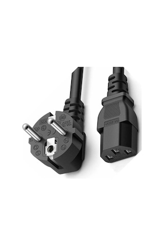 Bilgisayar Güç Kablosu Kasa Ekran Kablosu 3x0.75mm 1.5m