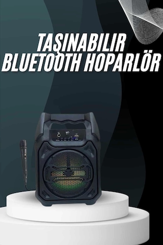 Yeni Nesil Bluetooth Hoparlör Usb Tf Kart Girişli Çoklu Bağlantı