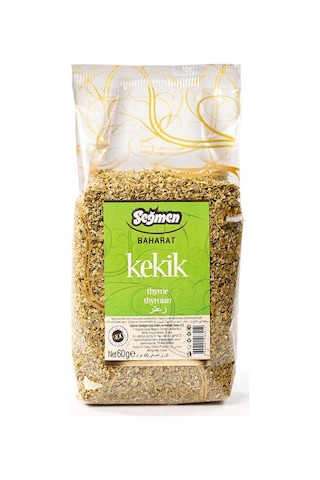 Seğmen Kekik Poşet 60 G