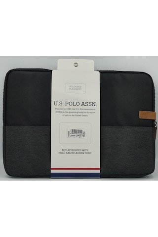 U.s. Polo Assn. Unisex Tablet-laptop Çantası SİYAH-GRİ