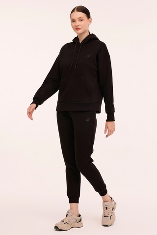 Lotto W-bsc Hoodıe 4pr Siyah Kadın Sweatshirt 000000000101924662 Siyah