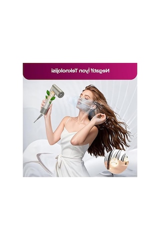 Sinbo Shd-1721, 1400w Turbo Bldc, 110.000 Rpm, 600 Milyon İyon, 3 Isı Ve 3 Hız Seçeneği, 5 İ Bir Arada Saç Şekillendirici, Beşli Set