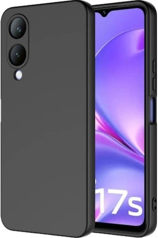Vivo Y17s Kılıf Zore Mara Lansman Kapak Siyah
