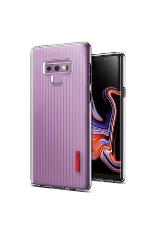 Vrs Design Galaxy Note 9 İle Uyumlu Crystal Fit Label Kılıf Clear