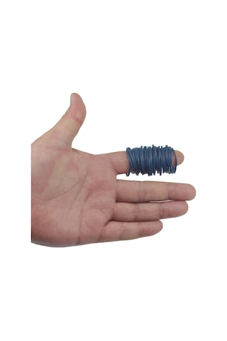 Ekoset Mavi Paket Ambalaj Para Lastiği 40Mm 5.000 Adet