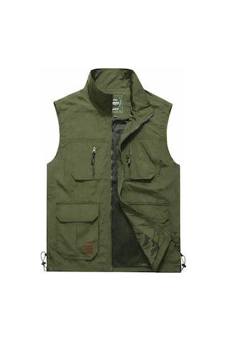 Outdoor Suit Aydın Yazlık Yelek Kalıplar Dardır Bir Beden Büyük Alınız Haki Yeşil