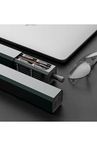 Shaza 44 Parça Mıknatıslı Alüminyum Kasa Hassas Tornavida Seti