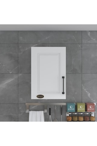Kenzlife Hazır Mutfak Dolabı Bamya90 Byz Mod1 90 040 32 Mebran Kapak Suntalam Gövde Beyaz