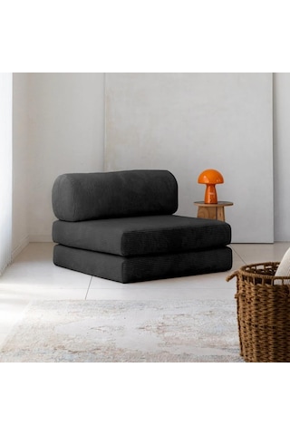 Modüler Legom Tekli Koltuk Siyah