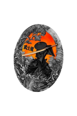 Agakulche Bushido Savaşçı Gümüş Sikke Coin