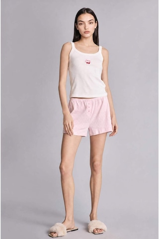 Defacto Askılı U Yaka Ribana Baskılı Atlet G3456ax26sprd240 Kırmızı-rd240
