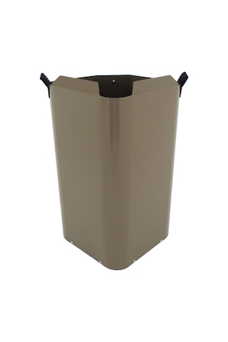 Pelet Kovası / 15 Lt-10 Kg / Koyu Bej Toz Boyalı/ Baba's Stove