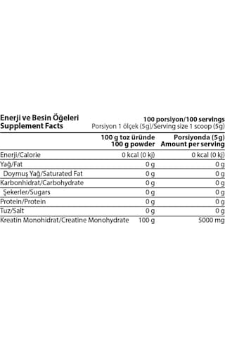 Creatine Creapure 250 Gr