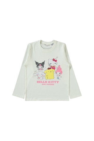 Kuromi 6-9 Yaş Pijama Takımı Ekru