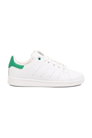 Cool Unisex Beyaz-yeşil Günlük Sneaker Spor Ayakkabı Rahat Casual Model Ursula G Beyaz - Yeşil