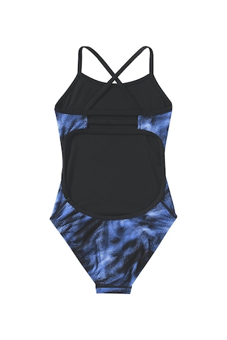 Tyr Durafast Elite Kadın - Kız Trinityfit Yüzücü Mayo - Soren Mavi