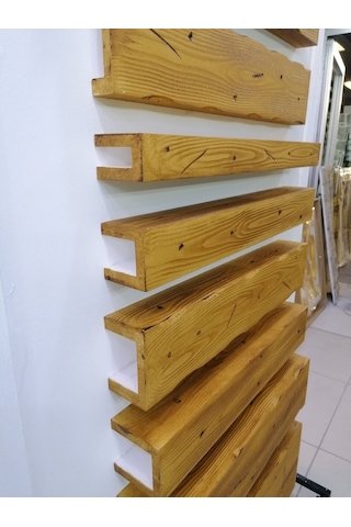 Ahşap Mertek Görünüm (En Az 8Mt)