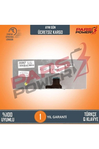 Packard Bell Ms2297, Za3, Za5, Za8, Zh7 Notebook Klavye Siyah