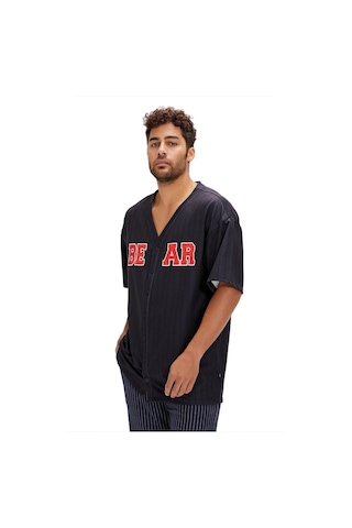 Bad Bear 24.01.30.001 Homer Shirt Siyah 001