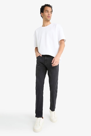 Defacto Pedro Slim Fit Dar Kalıp Normal Bel Dar Paça Jean Pantolon F2922ax25aunm36 Antrasit