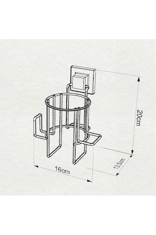 Tekno Tel Ef-262 Yapışkanlı Saç Kurutma Makinası Aparatı Siyah