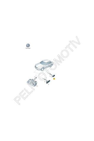 Polo 2000-2006 Çamurluk Sinyal Lamba Camı 1j0949117 1adet