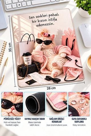 İşe Başlama Hediye Seti Mousepad, Kupa Bardak Ve Su Matarası 3'lü Hediye Paketi