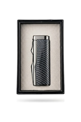 Titan Serisi Premium Elite Puro Metal Gövdeli Rüzgar Geçirmez Puro Çakmağı-özel Çakmak Kutusu