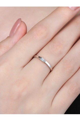 Uvelirnye Tradicii 925 Ayar Doğal Topaz Taşlı Sky Gümüş Yüzük 412072472 Beyaz