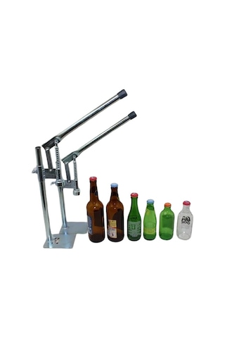 Büyük Boy Gazoz Soda Kapağı Kapatma Makinesi 500 Kapak Çok Renkli