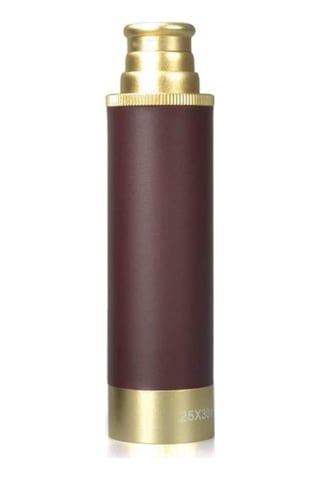 Samdoo 25x30 Metal Gümüşlük Prismlu Tek Gözlü Teleskop, Anti-yansıma Mavi Kaplama, Parlak Görüş, Taşınması Kolay, 126m/1000m Görüş Alanı