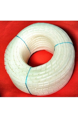 Kablo Toparlayıcı Düzenleyici Spiral No 4- 14 Mm Beyaz Rulo 50 M