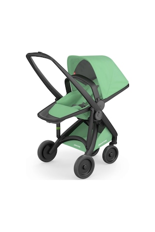 Greentom Reversible Çift Yönlü Bebek Arabası Siyah Şasi