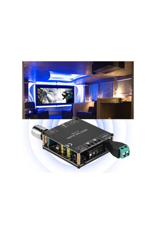 Vkemall Xy-c100l Xınyısiniaudio 100w İkili Sesli 360 Derece Bluetooth Dijital Güç Amfi Kartı