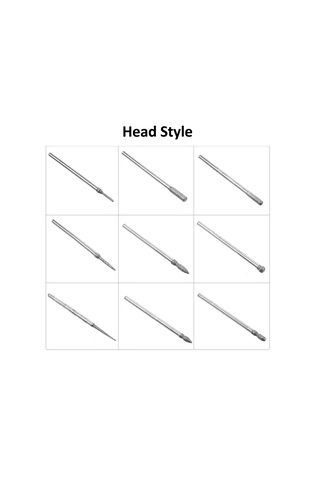 Moveevo 30 Adet Elmas Testere Ucu Seti, Metal-ahşap Taş Kesim Taşlama İçin 3mm Saplı, Dayanıklı Elmas Uçlar, Depolama Kutusu İçeren