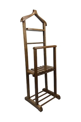 Melada Mobilya Gürgen İkili Ceviz Cilalı Sehpalı Dilsiz Uşak Ceviz