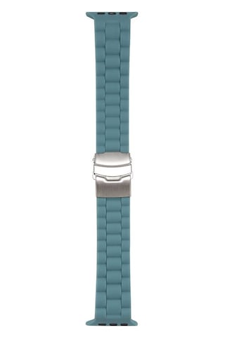 Ekılıf - Apple Uyumlu Watch 44mm - Kordon Silikon Kordon Krd-72 - Pembe