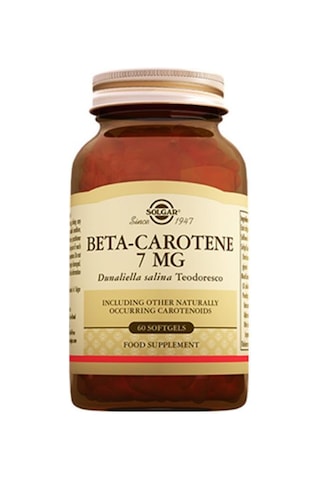 Solgar Beta Carotene 7 Mg 60 Softjel
