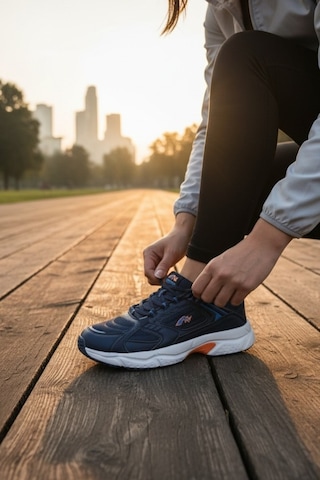 Enoch Erkek Spor Ve Yürüyüş Ayakkabısı Tam Ortopedik Tabanlı Kalın Tabanlı Retro Dad Shoe 2332 Lacı