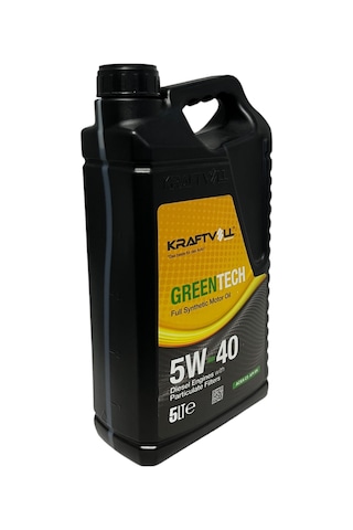 Kraftvoll Germany Green Tech 5W-40 Tam Sentetik Motor Yağı 5 L